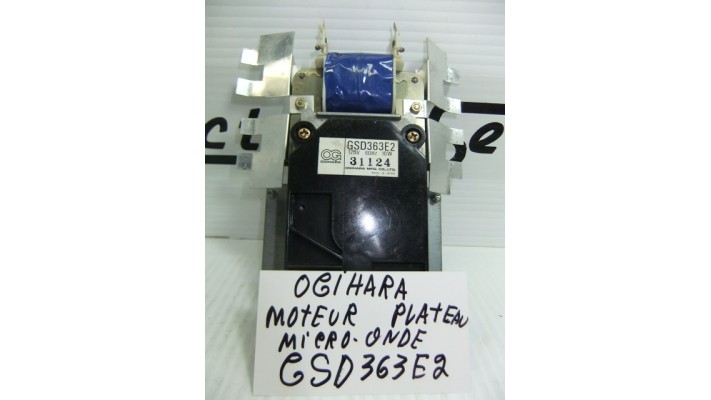 Ogihara GSD363E2 microwave tray motor .